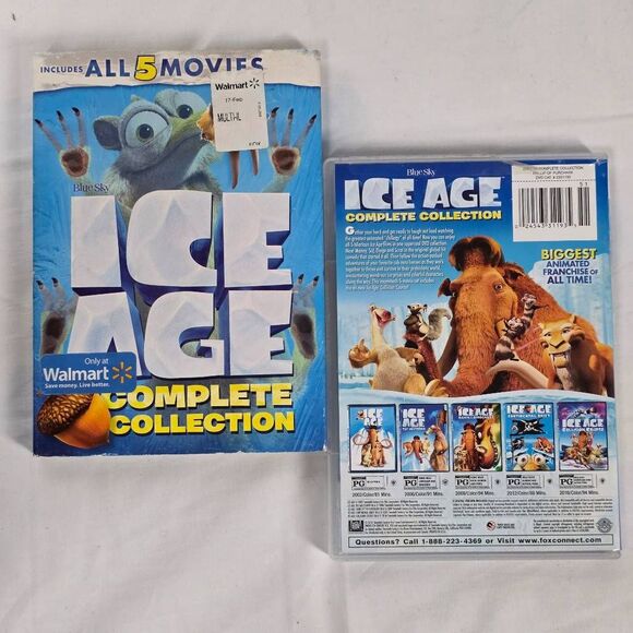 Ice Age Complete Collection (All 5 Movies) [DVD] - Picture 6 of 6